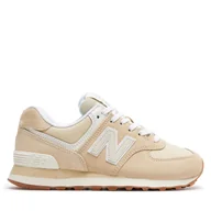 Sneakersy damskie - Sneakersy New Balance WL574QB2 Beżowy - miniaturka - grafika 1