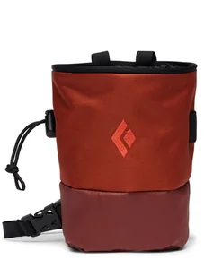 Woreczek na magnezję Black Diamond Mojo Zip Chalk Bag - burnt sienna - Sprzęt wspinaczkowy - miniaturka - grafika 1