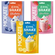Desery dla dzieci - Zestaw Cool Milk Shake Truskawka Jagoda Banan Na Zimno Mleczny Mokate 3szt - miniaturka - grafika 1