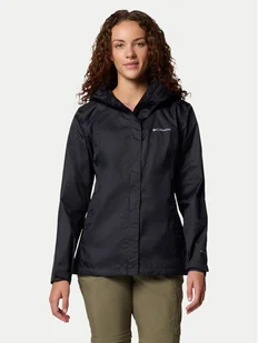 Columbia Kurtka przeciwdeszczowa Arcadia™ II 1534115 Czarny Regular Fit - Kurtki damskie - miniaturka - grafika 1