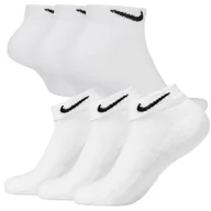 Skarpetki męskie - Nike skarpety skarpetki do kostki Dri-Fit biały zestaw 3 pary SX7670-100 42-46 - miniaturka - grafika 1