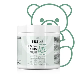 Best Lab Best For Kids 120g Best4Kids Witaminy dla Dzieci - Witaminy i minerały - miniaturka - grafika 1