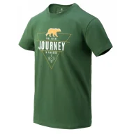 Odzież taktyczna i umundurowanie - T-Shirt Helikon-Tex Journey To Perfection - Monstera Green - miniaturka - grafika 1