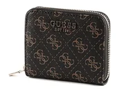 Portfele - GUESS Laurel SLG Phone CRO, Portfel Kobiety, Jeden rozmiar, Brązowe logo, 70AA - miniaturka - grafika 1