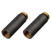 Łączniki, trójniki, kształtki - Przedłużka 1/2" 60 mm grafit EQUATION" - miniaturka - grafika 1