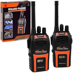 Walkie talkie z latarką zasięg 50m  ZA4471 - Zabawy w naśladowanie dorosłych - miniaturka - grafika 1