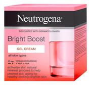 Kremy do twarzy - Neutrogena BRIGHT BOOST krem żelowy, 50 ml - miniaturka - grafika 1