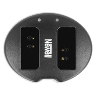 Ładowarki do aparatów dedykowane - Newell Ładowarka do aparatu Ładowarka dwukanałowa SDC-USB do akumulatorów LP-E10 NL0487 - miniaturka - grafika 1