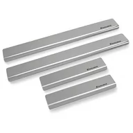 Nakładki progowe - Nakładki progowe do Volkswagen Sharan II od 2010 5-drzwiowy - Standard,Połysk - miniaturka - grafika 1