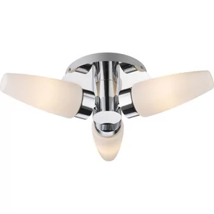 Globo Lighting Plafon Vida 63101-3D lampa sufitowa 3x40W E14 chrom czarny - Lampy sufitowe - miniaturka - grafika 1