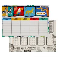 Szkolne artykuły papiernicze - Plan Lekcji Safari Starpak 494009 - miniaturka - grafika 1