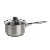 Rondle - Rondel nierdzewny z pokrywą szklaną FABIO 1,9 l 16 cm - miniaturka - grafika 1
