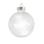 Bombki - Bombka przezroczysta zrób to sam - miniaturka - grafika 1