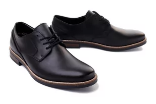 RIEKER 13519-00 black, półbuty męskie - Rieker - Półbuty męskie - miniaturka - grafika 1