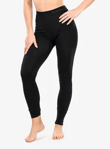 Legginsy termoaktywne damskie Brubeck Comfort Wool - black - Kalesony - miniaturka - grafika 1