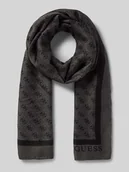 Apaszki i szaliki damskie - Szal ze wzorem z logo model ‘KATYA’ - miniaturka - grafika 1