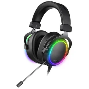 Dareu EH925s PRO RGB Czarne - Słuchawki - miniaturka - grafika 1