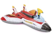 Materace dmuchane i koła do pływania - Intex, samolot dmuchany materac plażowy do pływania z wodnym działkiem, czerwony, 57536 - miniaturka - grafika 1