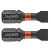 Bity - GRAPHITE Bity udarowe SL6,5 x 25 mm 2 szt. - miniaturka - grafika 1