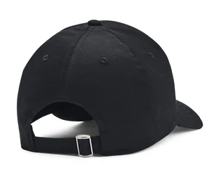 Czapka męska UNDER ARMOUR z daszkiem Branded Adjustable Czarna - Czapki męskie - miniaturka - grafika 2