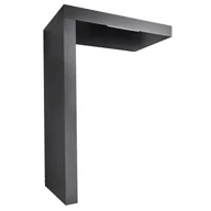 Daszki nad drzwi - Gutta Zadaszenie BS + 160 antracyt ściana lewa - miniaturka - grafika 1