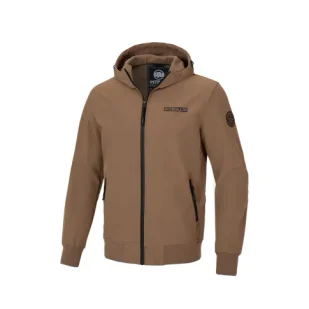 Pit Bull Kurtka Softshell Jacket Midway 2 Coyote Brown - Kurtki i kamizelki sportowe męskie - miniaturka - grafika 1