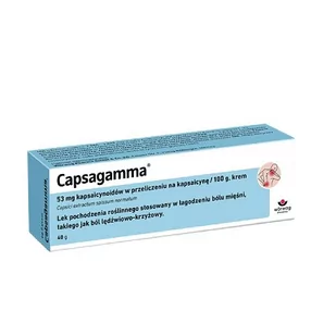 Capsagamma Krem, 40g - Żele i maści lecznicze - miniaturka - grafika 1