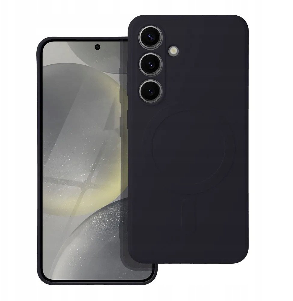 Futerał SILICONE MAG COVER kompatybilny z MagSafe do SAMSUNG A36 czarny