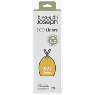 Zestaw 20 Worków Na Śmieci (20 L) Eco Liners Joseph Joseph - Worki na śmieci - miniaturka - grafika 1