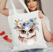 Torby i wózki na zakupy - Torba na zakupy shopper z nadrukiem ANIMALS103 - miniaturka - grafika 1