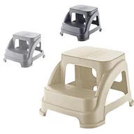 Wyposażenie pokoiku dziecięcego - Schodki dwustopniowe do łazienki i kuchni – podest dla dzieci i dorosłych - miniaturka - grafika 1