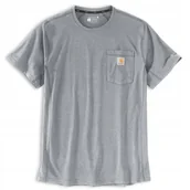 Koszulki męskie - Koszulka Carhartt Force Midweight S/S Pocket - miniaturka - grafika 1