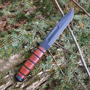 Ka-Bar 1320 - Nóż Single Mark - Pochwa ze skóry - Noże - miniaturka - grafika 4