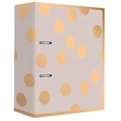 Segregatory - Interdruk Segregator A4/75/2R Satin Gold Dots - miniaturka - grafika 1