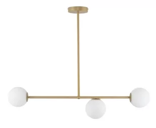 Sigma Gama lampa wisząca 3-punktowa złota 33332 33332 - Lampy sufitowe - miniaturka - grafika 1