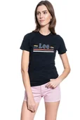 Koszulki i topy damskie - Damska koszulka t-shirt Lee ESSENTIAL SLIM TEE XS - miniaturka - grafika 1