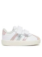 Buty dla dziewczynek - adidas Sneakersy Vl Court 3.0 Cf I IH4951 Biały - miniaturka - grafika 1