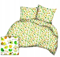 Pościel - pościel bawełna lux 180x200 + 2 poszewka B 547 pisklaki święta Wielkanoc - miniaturka - grafika 1