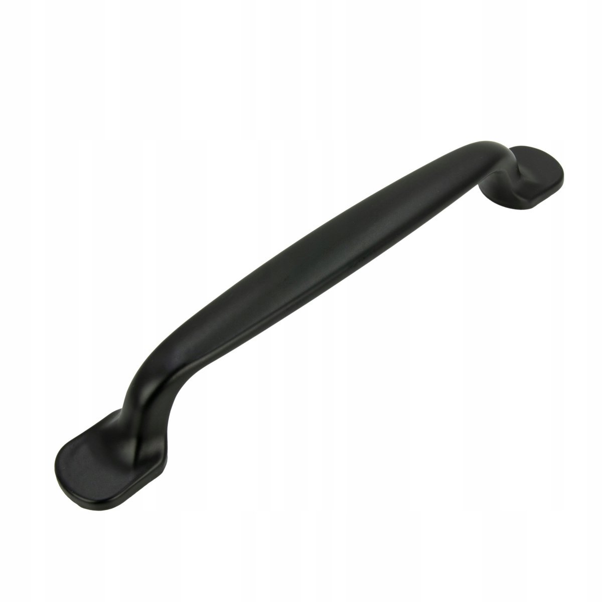 Uchwyt meblowy czarny 128 mm metalowy uchwyt do szafki szuflady do mebli