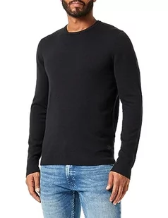 Replay Sweter męski, 098 BLACK, XXL - Swetry męskie - miniaturka - grafika 1