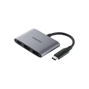 Samsung Redukcja USB-C/USB USB-C HDMI EE-P3200BJEGWW) Szara - Adaptery i przejściówki - miniaturka - grafika 1