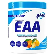 Aminokwasy - 6PAK Nutrition Aminokwasy EAA 400 g Orange-Lemon - suplement diety - miniaturka - grafika 1