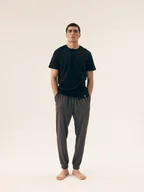 Piżamy damskie - Piżama męska Marc Henderson czarny, szary XXL - miniaturka - grafika 1