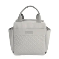 Torebki damskie - Torba termiczna lunch box damska Solier LBS02 Szara - miniaturka - grafika 1