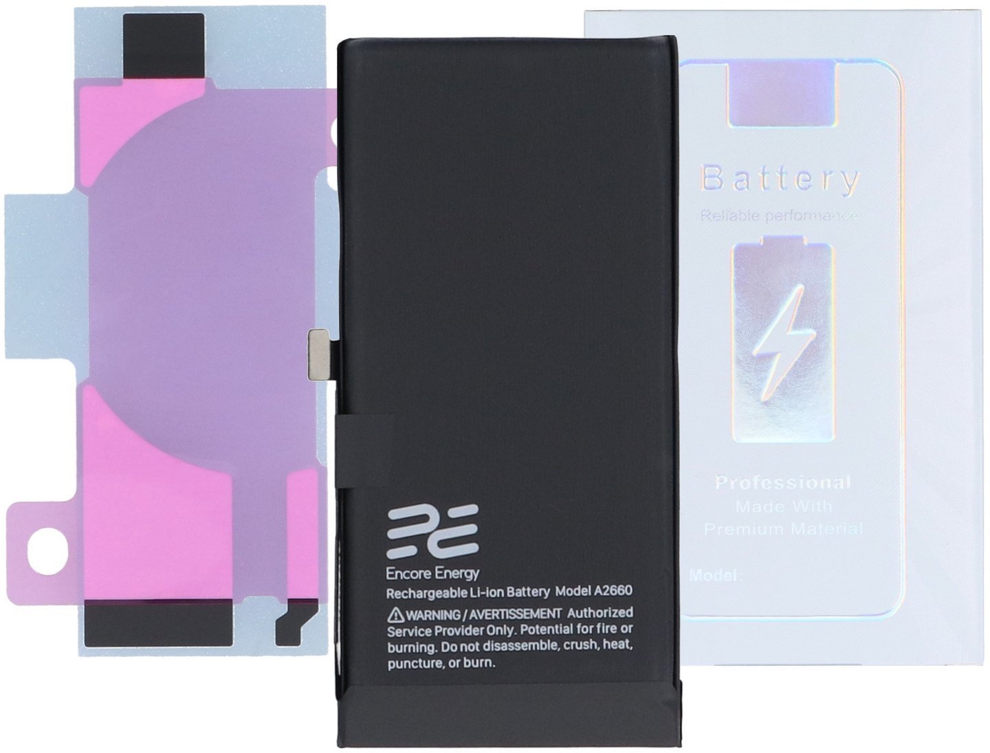 Bateria Encore Energy Nowa bateria Encore Energy do Apple iPhone 13 Mini 616-00814 9,77Wh 3.88V 2520mAh A2680