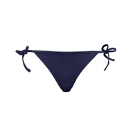 Stroje kąpielowe - Dół od bikini Dameskie Puma, wiązane po bokach, granatowe - miniaturka - grafika 1