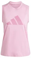 Koszulki i topy damskie - adidas Kobiety Train Essentials Big Performance Logo Training Tank Top, bliss pink/pink fusion, M - miniaturka - grafika 1