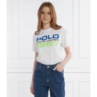 Koszulki i topy damskie - POLO RALPH LAUREN T-shirt - miniaturka - grafika 1