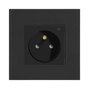 Gniazdo pojedyncze WiFi Tuya Czarny ORNO - Inne akcesoria elektryczne - miniaturka - grafika 1