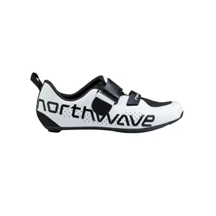 Buty triathlonowe NORTHWAVE Tribute Carbon biały - Buty rowerowe - miniaturka - grafika 1